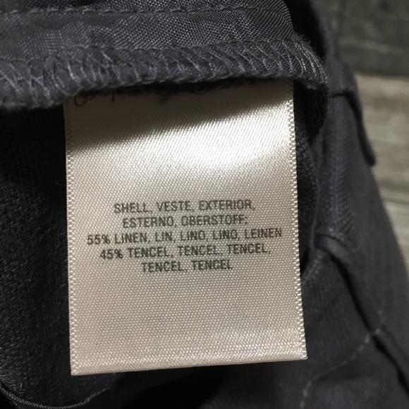 Elevenses Linen Tencel Straight Crop Pants Women’s 2 Gray (Inseam 24.5) - Picture 9 of 9